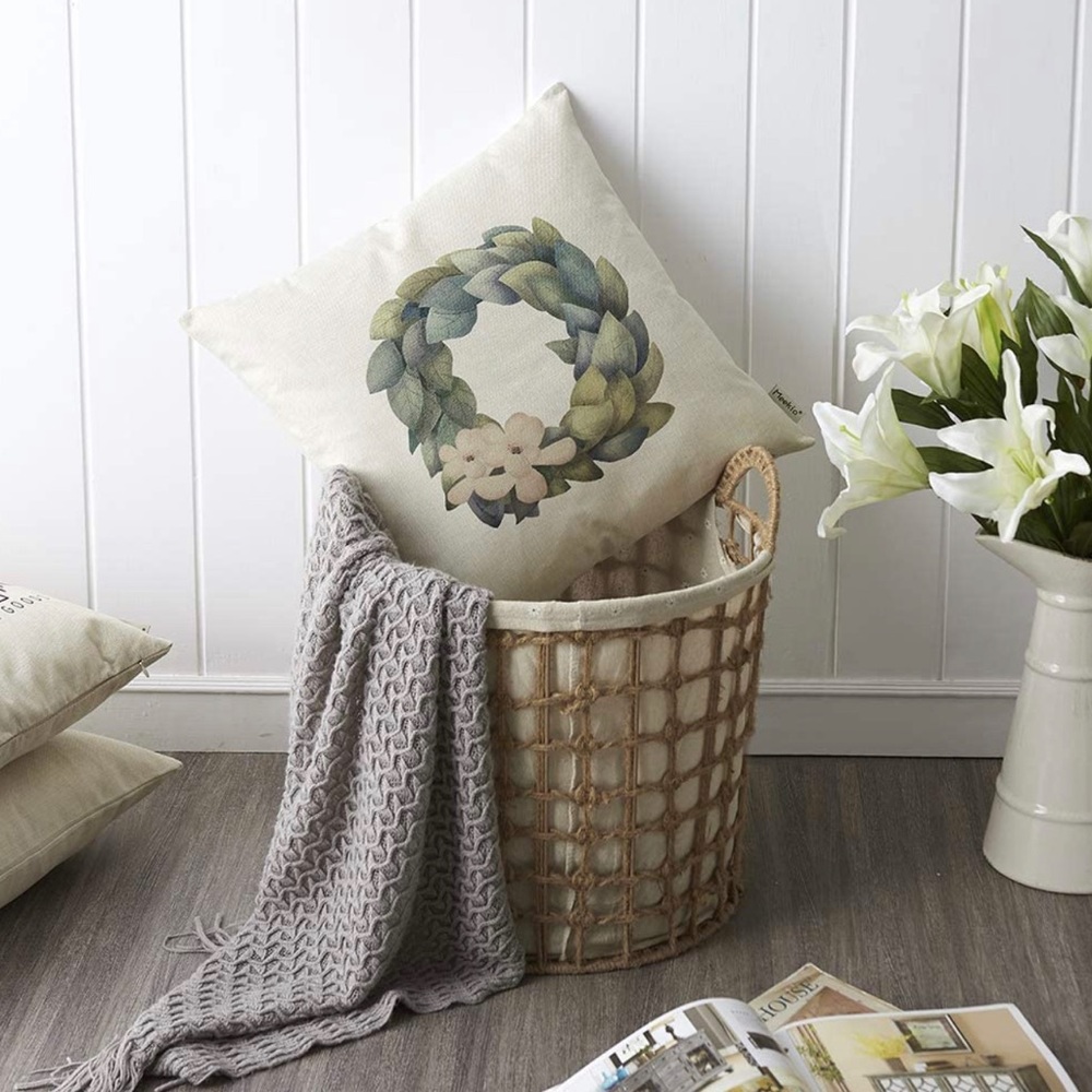 FARMHOUSE DECOR PILLOW COVER 18x18